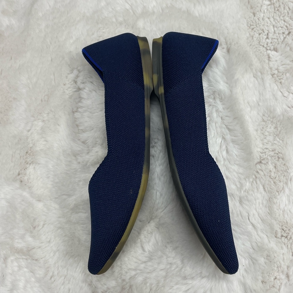 Rothy's Navy Pointed Flats - Picture 3 of 6